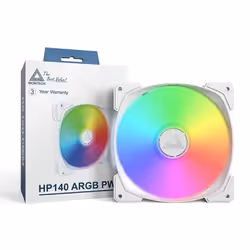 Montech HP140 ARGB PWM Boitier PC Ventilateur 14 cm Blanc 1 pièce(s)