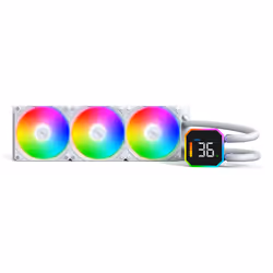 Montech HyperFlow Digital 360 Processeur Refroidisseur de liquide tout-en-un 12 cm Blanc 1 pièce(s) - Vue supplémentaire 3