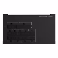 Montech CENTURY II unité d'alimentation d'énergie 850 W 20+4 pin ATX ATX Argent, Noir - Vue supplémentaire 6