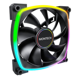 Montech AX140 PWM Boitier PC Ventilateur 14 cm Noir 1 pièce(s)