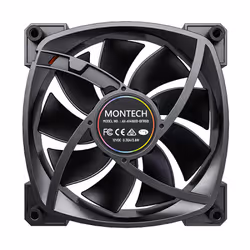 Montech AX140 PWM Boitier PC Ventilateur 14 cm Noir 1 pièce(s) - Vue supplémentaire 5