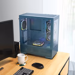Montech SKY TWO Midi Tower Bleu - Vue supplémentaire 10