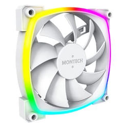 Montech AX120 PWM Boitier PC Ventilateur 12 cm Blanc 3 pièce(s)