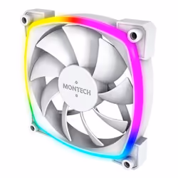 Montech AX120 PWM Boitier PC Ventilateur 12 cm Blanc 3 pièce(s)