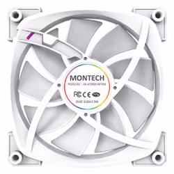 Montech AX120 PWM Boitier PC Ventilateur 12 cm Blanc 3 pièce(s) - Vue supplémentaire 5