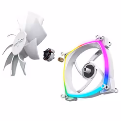 Montech AX120 PWM Boitier PC Ventilateur 12 cm Blanc 3 pièce(s) - Vue supplémentaire 7