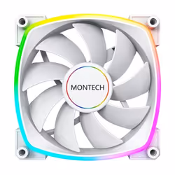 Montech AX140 PWM Boitier PC Ventilateur 14 cm Blanc 1 pièce(s)