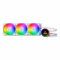 Montech LightFlow ARGB 360 Processeur Refroidisseur de liquide tout-en-un 12 cm Blanc 1 pièce(s) - Vue supplémentaire 3