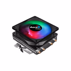 Aerocool Air Frost 4, Refroidisseur, 9 cm, 1800 tr/min, 25,7 dB, 45,6 cfm, Noir