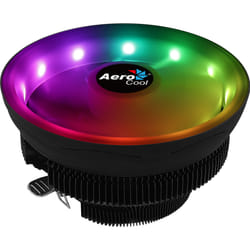 Aerocool Core Plus Processeur Refroidisseur 13,6 cm Noir, Blanc