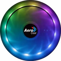 Aerocool Core Plus Processeur Refroidisseur 13,6 cm Noir, Blanc