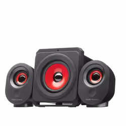 Mars Gaming MSX, Noir, Rouge, 35 W, 4 Ohm, 20 - 20000 Hz, MicroSD (TransFlash), 8,7 cm