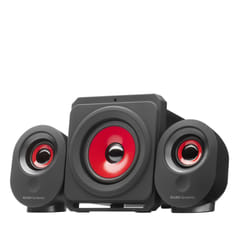 Mars Gaming MSX ensemble audio pour la maison 35 W Noir, Rouge