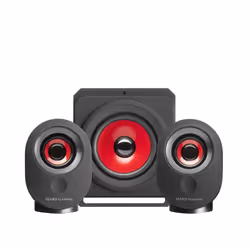 Mars Gaming MSX ensemble audio pour la maison 35 W Noir, Rouge