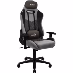Aerocool DUKE AeroSuede Siège de jeu universel Noir, Gris