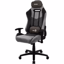 Aerocool DUKE AeroSuede Siège de jeu universel Noir, Gris