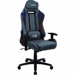 Aerocool DUKE AeroSuede Siège de jeu universel Noir, Bleu