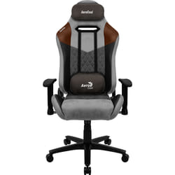 Aerocool DUKE AeroSuede Siège de jeu universel Noir, Marron, Gris