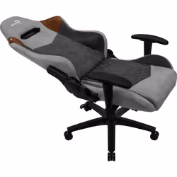 Aerocool DUKE AeroSuede Siège de jeu universel Noir, Marron, Gris - Vue supplémentaire 6