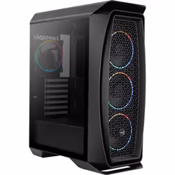 Aerocool Aero One Eclipse, Tower, PC, Noir, ATX, micro ATX, Mini-ITX, Acrylonitrile-Butadiène-Styrène (ABS), SPCC, Bleu, Vert ...