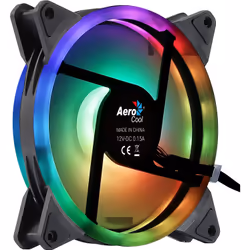 Aerocool Duo 14 Boitier PC Ventilateur 14 cm Noir