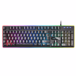 Mars Gaming MK320ES clavier USB QWERTY Espagnole Noir