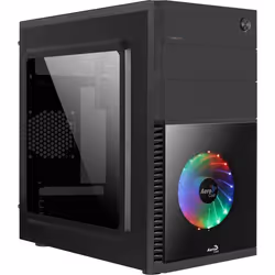 Boîtier PC Mini Tour Micro ATX avec panneaux vitrés Aerocool CS-105 Cosmo-C RGB