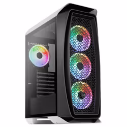 Aerocool Aero One Duo, Midi Tower, PC, Blanc, ATX, micro ATX, Mini-ITX, Acrylonitrile-Butadiène-Styrène (ABS), SPCC, Jouer