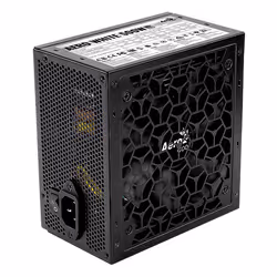 Aerocool AERO WHITE 500W, 500 W, 200 - 240 V, 47 - 63 Hz, 110 W, 456 W, 110 W