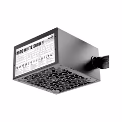 Aerocool AERO WHITE 500W unité d'alimentation d'énergie 20+4 pin ATX ATX Noir