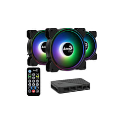 Aerocool Saturn 12F ARGB Pro Carte-mère Ventilateur 12 cm Noir