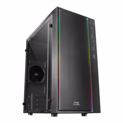 Mars Gaming MCM, Mini Tower, PC, Noir, micro ATX, Mini-ITX, Bleu, Vert, Rouge, 14,3 cm