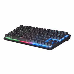 Mars Gaming MCPTKLES clavier Souris incluse USB Espagnole Noir - Vue supplémentaire 4