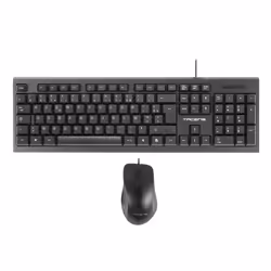Tacens Anima ACP0FR, Taille réelle (100 %), USB, Noir, Souris incluse