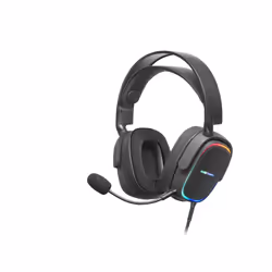 Mars Gaming MHAX, Avec fil, 18 - 22000 Hz, Appels/Musique, 283 g, Casque, Noir