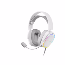 Mars Gaming MHAXW, Avec fil, Appels/Musique, 18 - 22000 Hz, 283 g, Casque, Blanc
