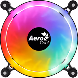 Aerocool Spectro 12 FRGB Boitier PC Ventilateur 12 cm Noir, Translucide 1 pièce(s)
