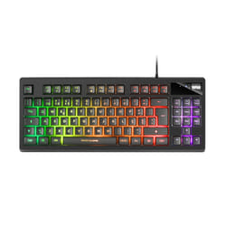 Mars Gaming MKAXPT clavier USB Portuguais Noir