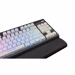 Mars Gaming MKAXWPT clavier USB Portuguais Noir, Blanc