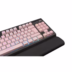 Mars Gaming MKAXPPT clavier USB Portuguais Noir, Rose