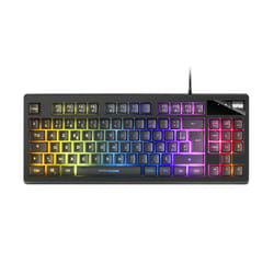 Mars Gaming MKAXFR clavier USB Français Noir