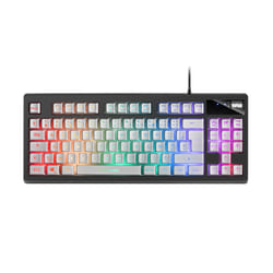 Mars Gaming MKAXWFR clavier USB Français Noir, Blanc