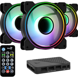 Aerocool Mirage 12 ARGB Pro Boitier PC Ventilateur 12 cm Noir