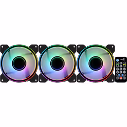 Aerocool Mirage 12 ARGB Pro Boitier PC Ventilateur 12 cm Noir
