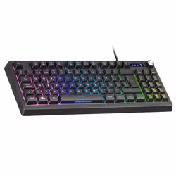Mars Gaming MKREVOPT clavier USB Portuguais Noir