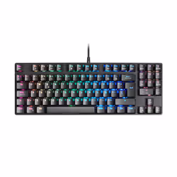 Mars Gaming MKREVOPROBES, Taille réelle (100 %), USB, Clavier mécanique, LED RGB, Noir