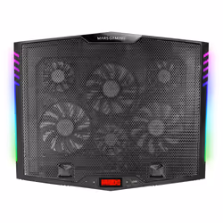 Mars Gaming MNBC5 Support de livres Supports de Laptop Noir 19"