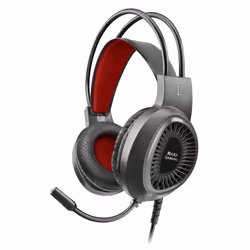 Mars Gaming MH120, Avec fil, 18 - 20000 Hz, Jouer, 205 g, Casque, Noir