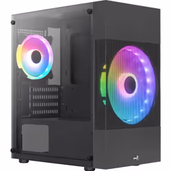 Aerocool Atomic Lite Mini Tower Noir - Vue supplémentaire 4