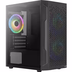 Aerocool Trinity Mini Mini Tower Noir - Vue supplémentaire 4